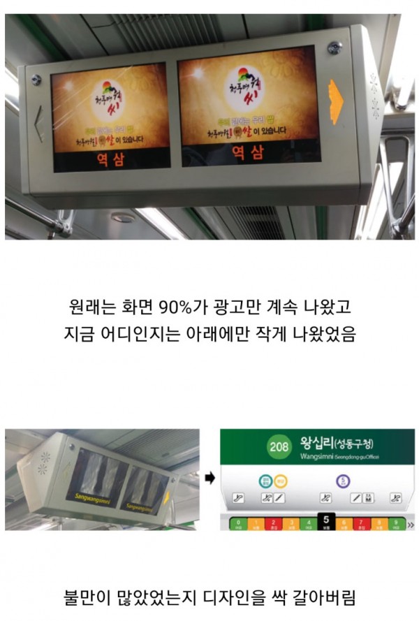 서울 지하철의 변화