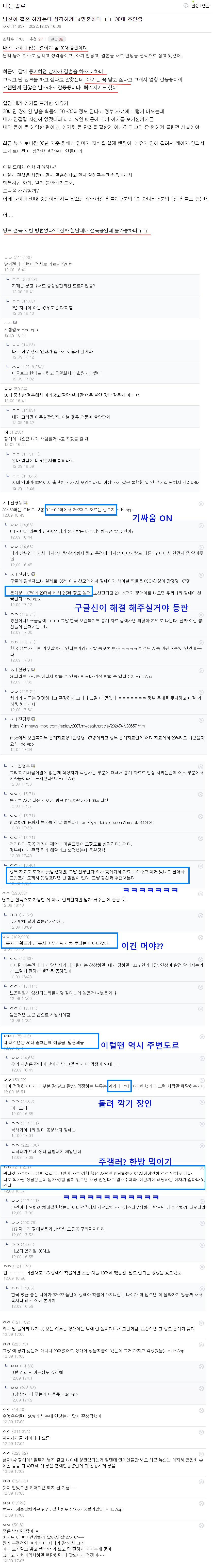 남친이 결혼하자는데 심각하게 고민 중이다