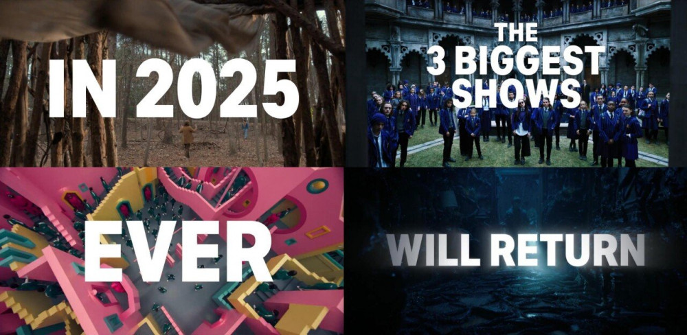 오늘 새벽에 올라온 넷플릭스 2025년 BIG 3 영상 