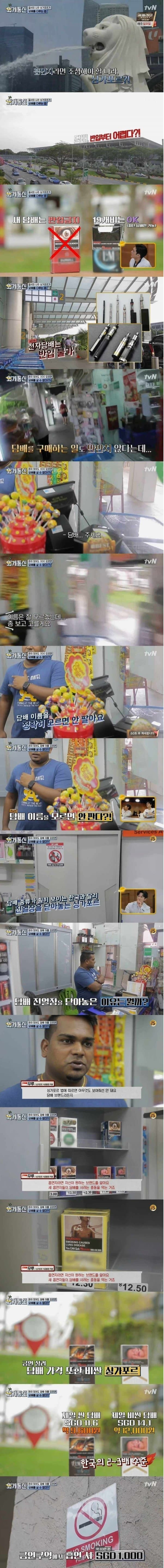 국내 도입 시급한 싱가포르의 담배 정책