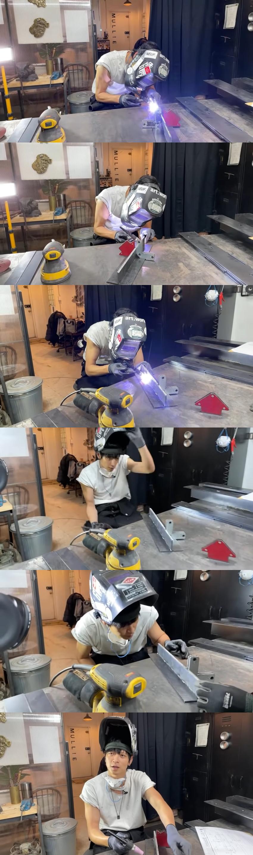 여자들한테 인기 많다는 용접남