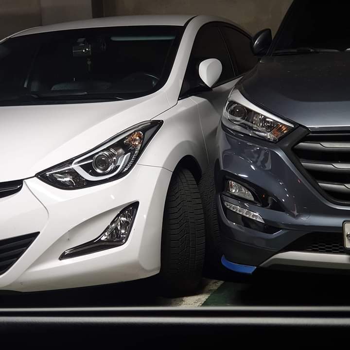 주차장 자존심 싸움 ~