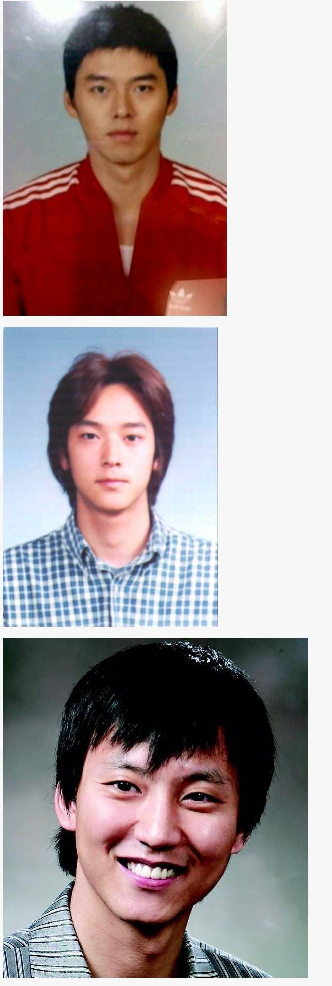 현빈, 강동원, 김남길 증명사진