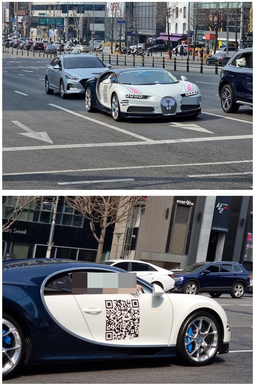 이쯤되면 정체가 궁금해지는 부가티 차주