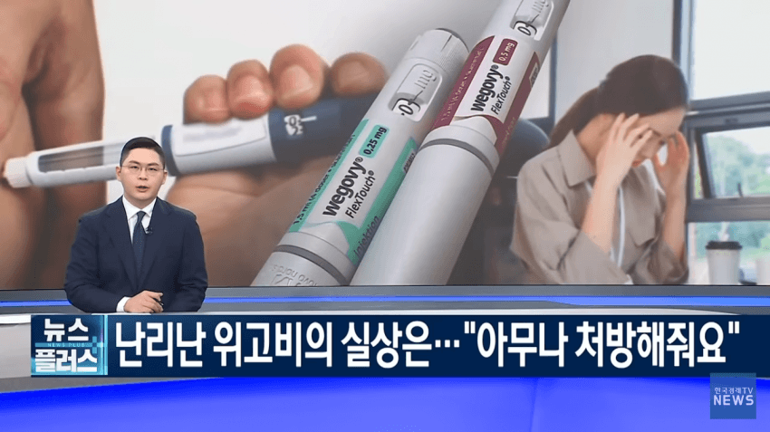 국내 출시된 비만 치료제 '위고비' 일반인 처방 폭주중