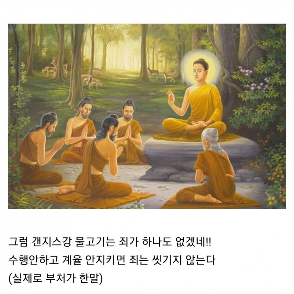 갠지스강에 들어가면 모든 죄가 소멸한대요!