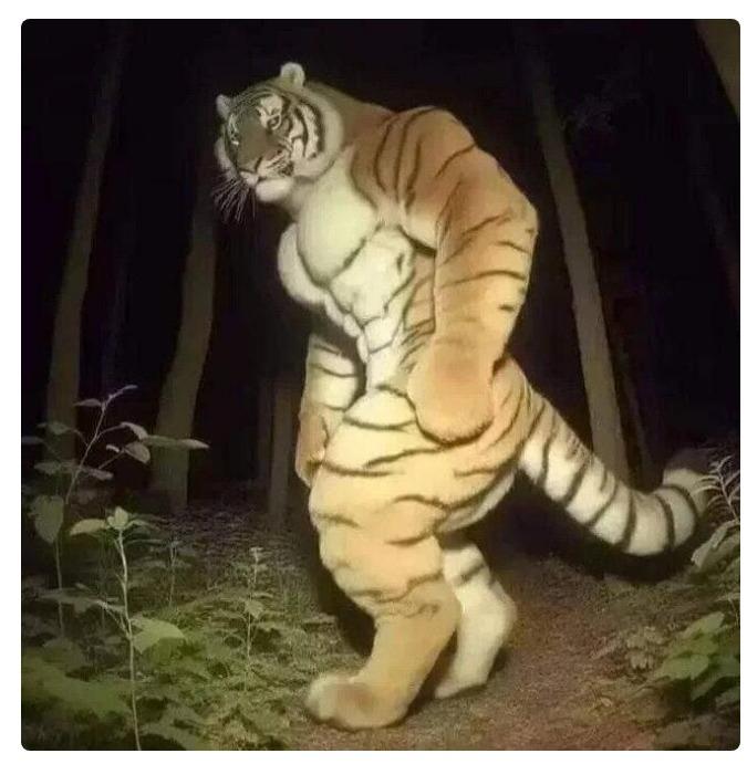 전래동화에 나오는 호랑이형님 실물