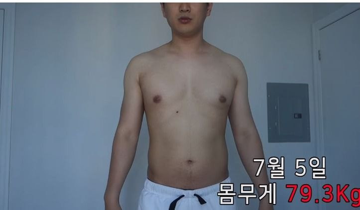 일반인이 4주동안 매일 팔굽혀펴기 150개씩 한 결과